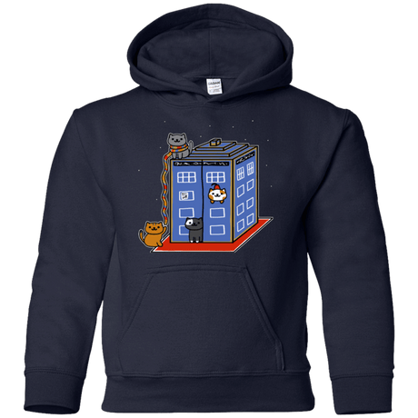 Sweatshirts Navy / YS Who Atsume Youth Hoodie
