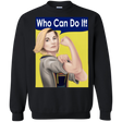 Sweatshirts Black / S Who Can Do It Crewneck Sweatshirt