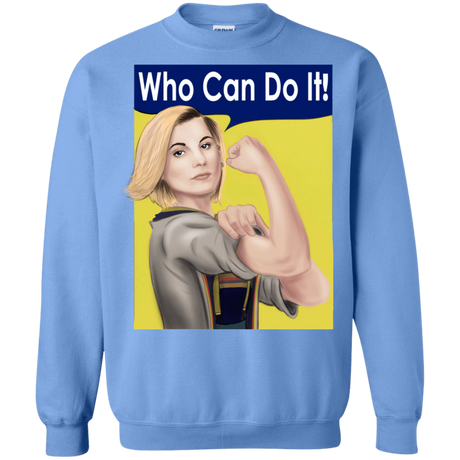 Sweatshirts Carolina Blue / S Who Can Do It Crewneck Sweatshirt