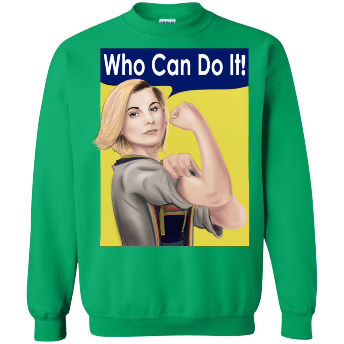 Sweatshirts Irish Green / S Who Can Do It Crewneck Sweatshirt