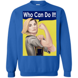 Sweatshirts Royal / S Who Can Do It Crewneck Sweatshirt
