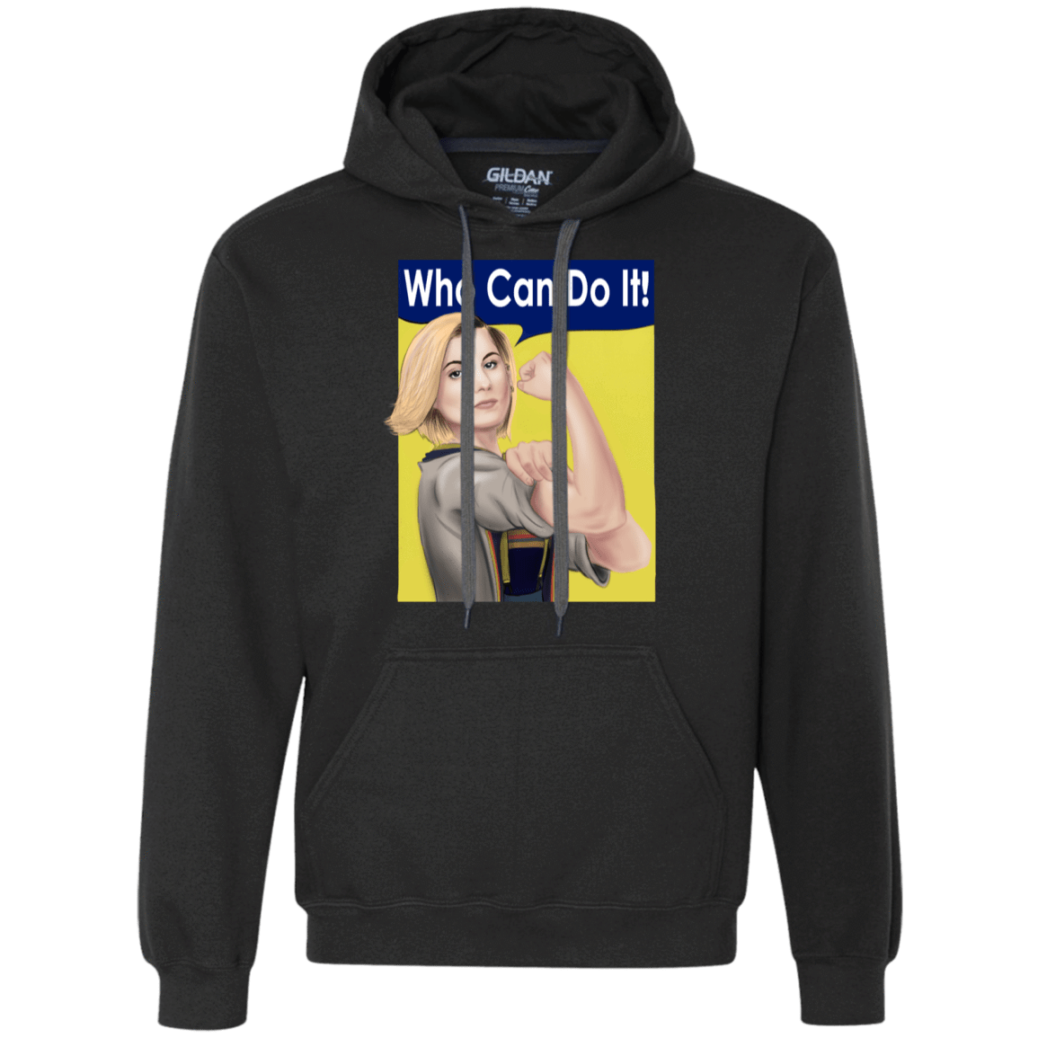 Sweatshirts Black / S Who Can Do It Premium Fleece Hoodie