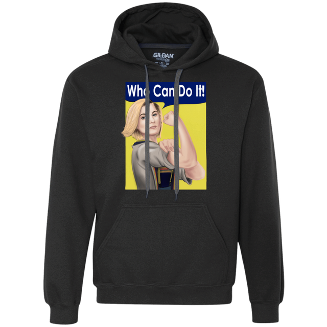 Sweatshirts Black / S Who Can Do It Premium Fleece Hoodie