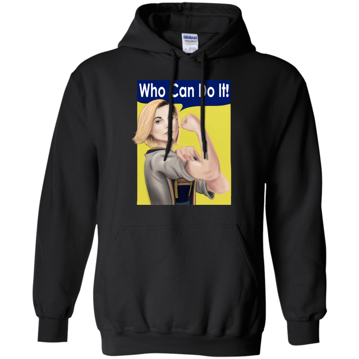 Sweatshirts Black / S Who Can Do It Pullover Hoodie