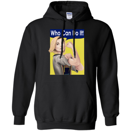 Sweatshirts Black / S Who Can Do It Pullover Hoodie