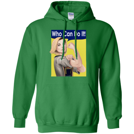 Sweatshirts Irish Green / S Who Can Do It Pullover Hoodie