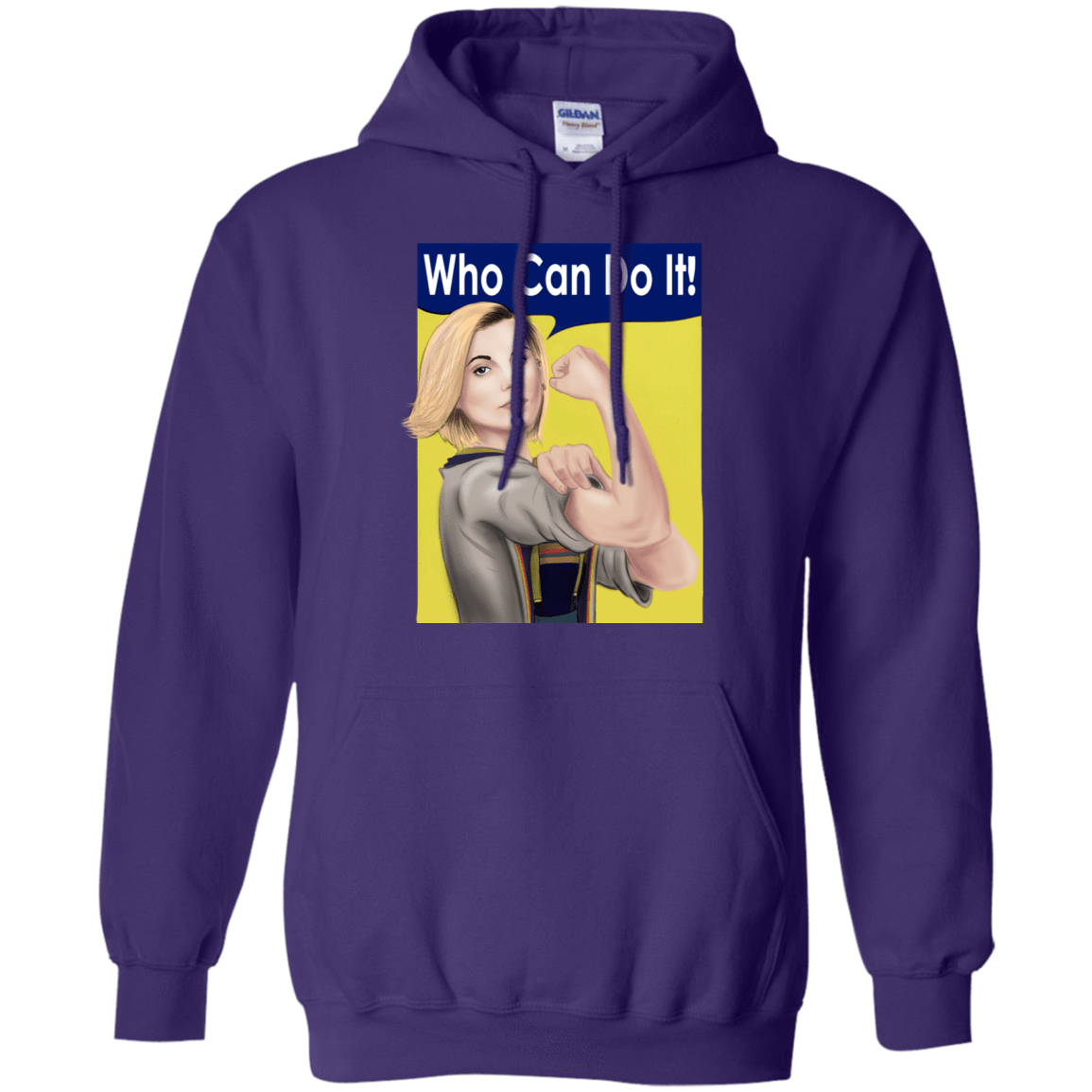 Sweatshirts Purple / S Who Can Do It Pullover Hoodie