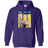 Sweatshirts Purple / S Who Can Do It Pullover Hoodie