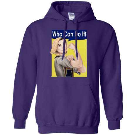 Sweatshirts Purple / S Who Can Do It Pullover Hoodie