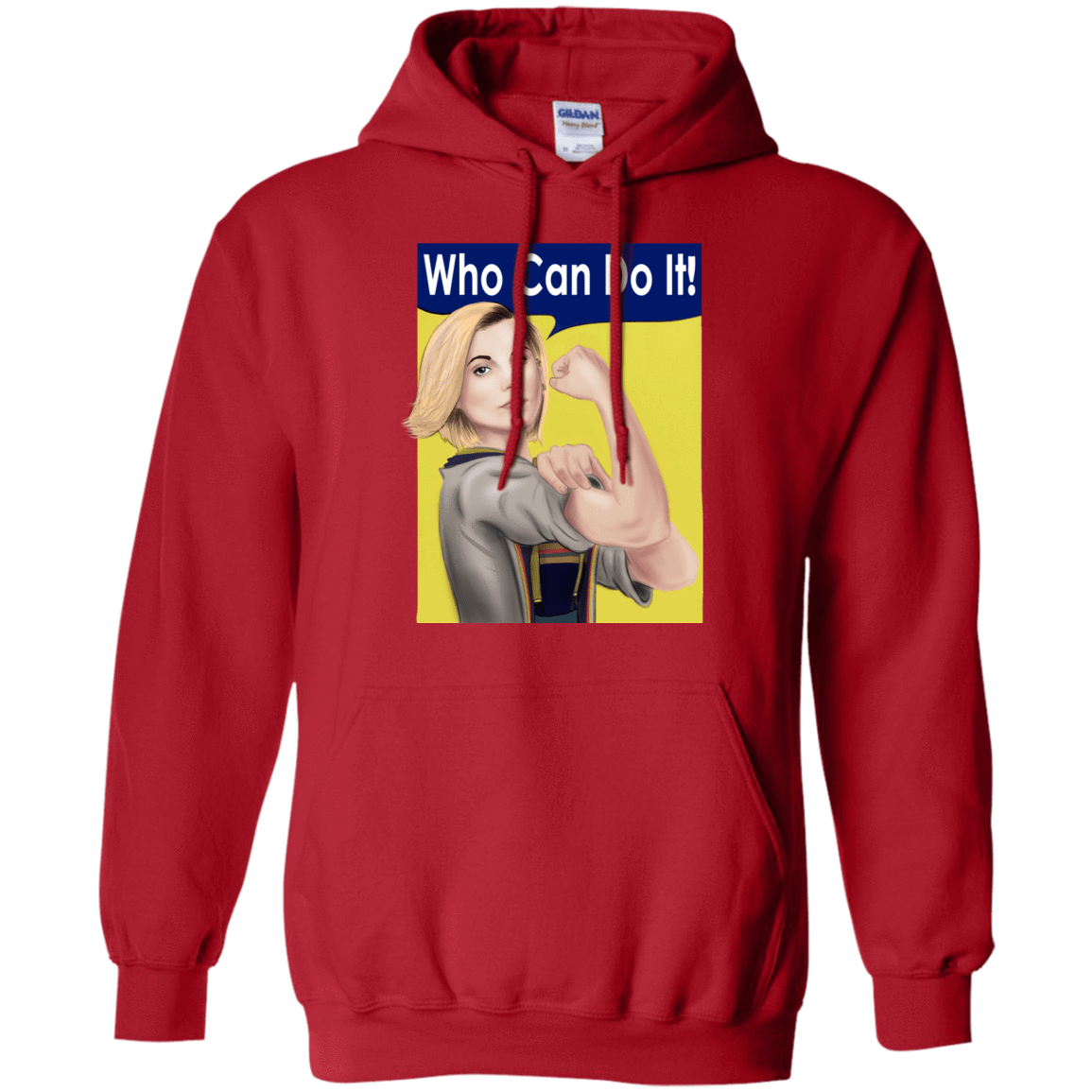 Sweatshirts Red / S Who Can Do It Pullover Hoodie