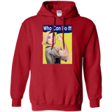 Sweatshirts Red / S Who Can Do It Pullover Hoodie