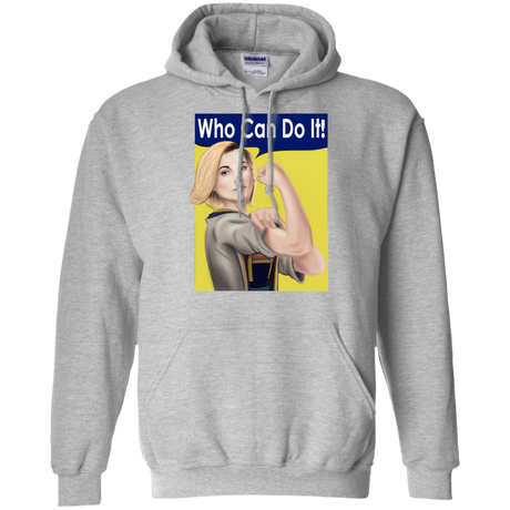 Sweatshirts Sport Grey / S Who Can Do It Pullover Hoodie