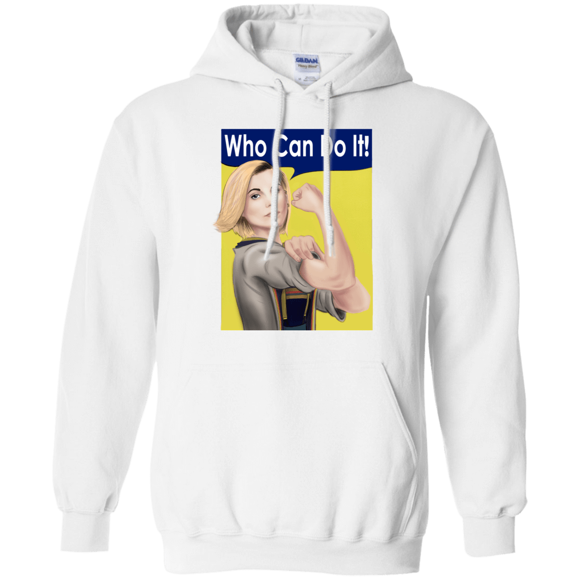 Sweatshirts White / S Who Can Do It Pullover Hoodie