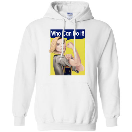 Sweatshirts White / S Who Can Do It Pullover Hoodie