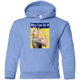 Sweatshirts Carolina Blue / YS Who Can Do It Youth Hoodie