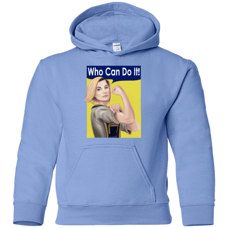 Sweatshirts Carolina Blue / YS Who Can Do It Youth Hoodie