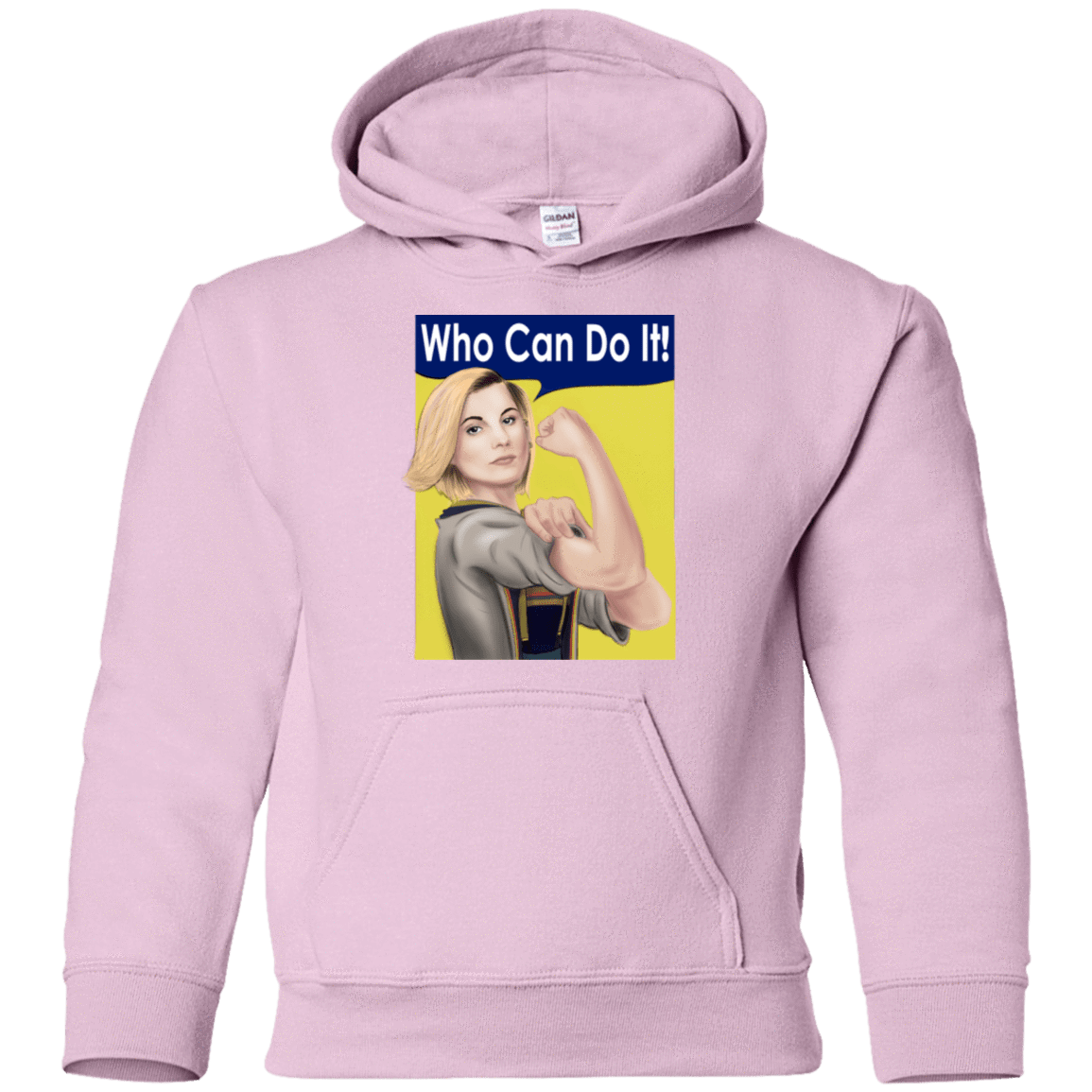Sweatshirts Light Pink / YS Who Can Do It Youth Hoodie