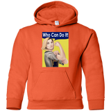 Sweatshirts Orange / YS Who Can Do It Youth Hoodie