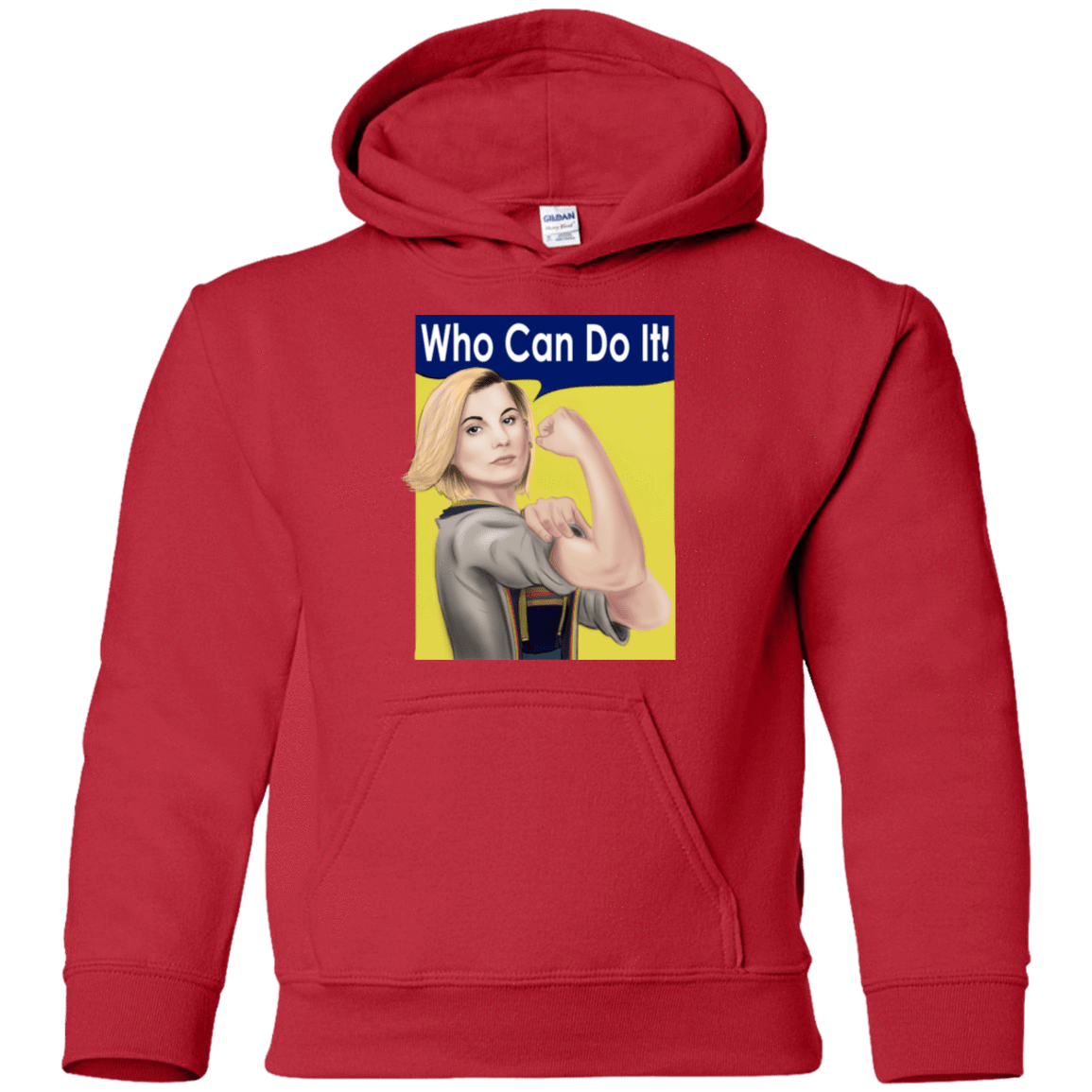 Sweatshirts Red / YS Who Can Do It Youth Hoodie