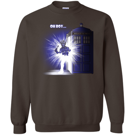 Sweatshirts Dark Chocolate / Small Who is Doctor Beckett Crewneck Sweatshirt