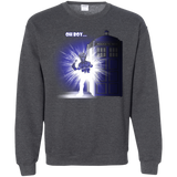 Sweatshirts Dark Heather / Small Who is Doctor Beckett Crewneck Sweatshirt