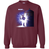 Sweatshirts Maroon / Small Who is Doctor Beckett Crewneck Sweatshirt