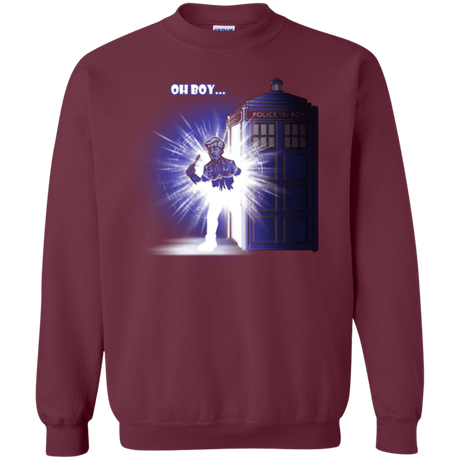 Sweatshirts Maroon / Small Who is Doctor Beckett Crewneck Sweatshirt