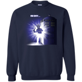 Sweatshirts Navy / Small Who is Doctor Beckett Crewneck Sweatshirt