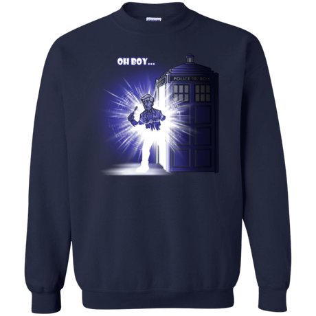Sweatshirts Navy / Small Who is Doctor Beckett Crewneck Sweatshirt