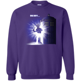 Sweatshirts Purple / Small Who is Doctor Beckett Crewneck Sweatshirt