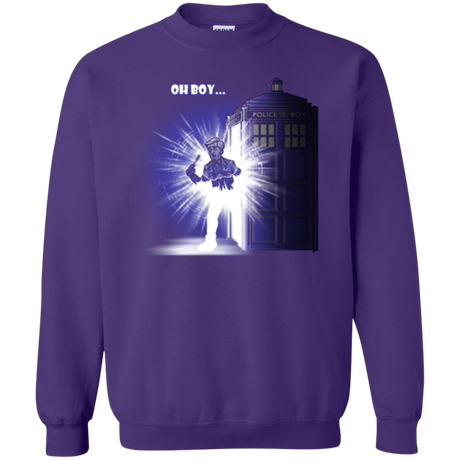 Sweatshirts Purple / Small Who is Doctor Beckett Crewneck Sweatshirt