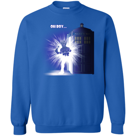 Sweatshirts Royal / Small Who is Doctor Beckett Crewneck Sweatshirt