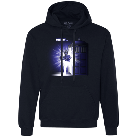 Sweatshirts Navy / Small Who is Doctor Beckett Premium Fleece Hoodie