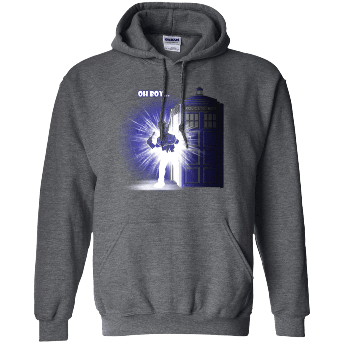 Sweatshirts Dark Heather / Small Who is Doctor Beckett Pullover Hoodie