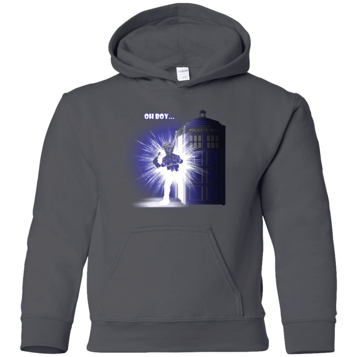 Sweatshirts Charcoal / YS Who is Doctor Beckett Youth Hoodie
