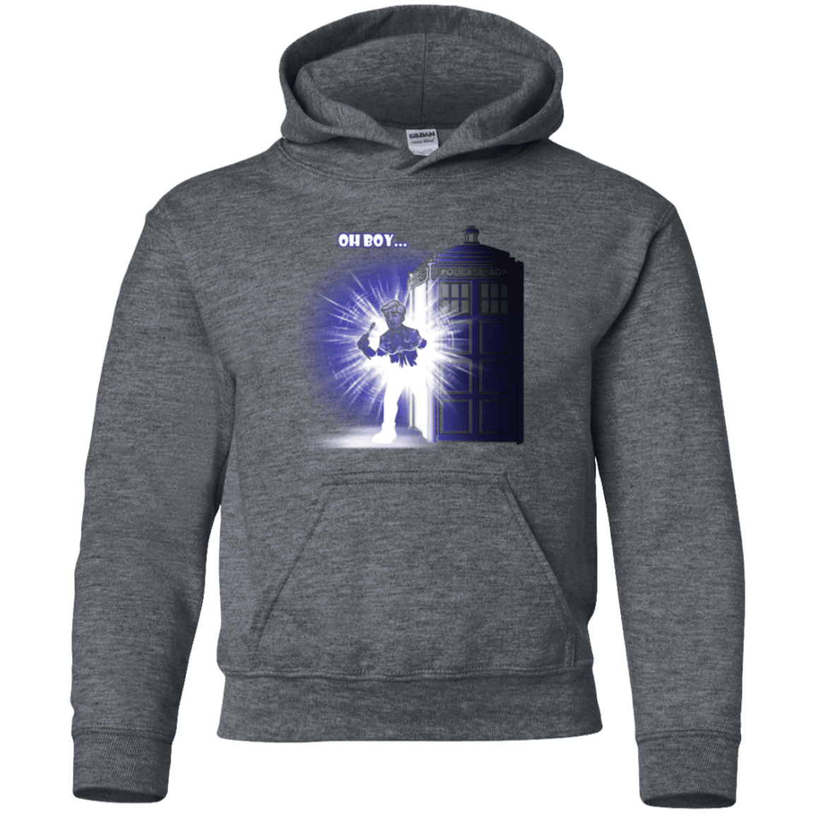 Sweatshirts Dark Heather / YS Who is Doctor Beckett Youth Hoodie