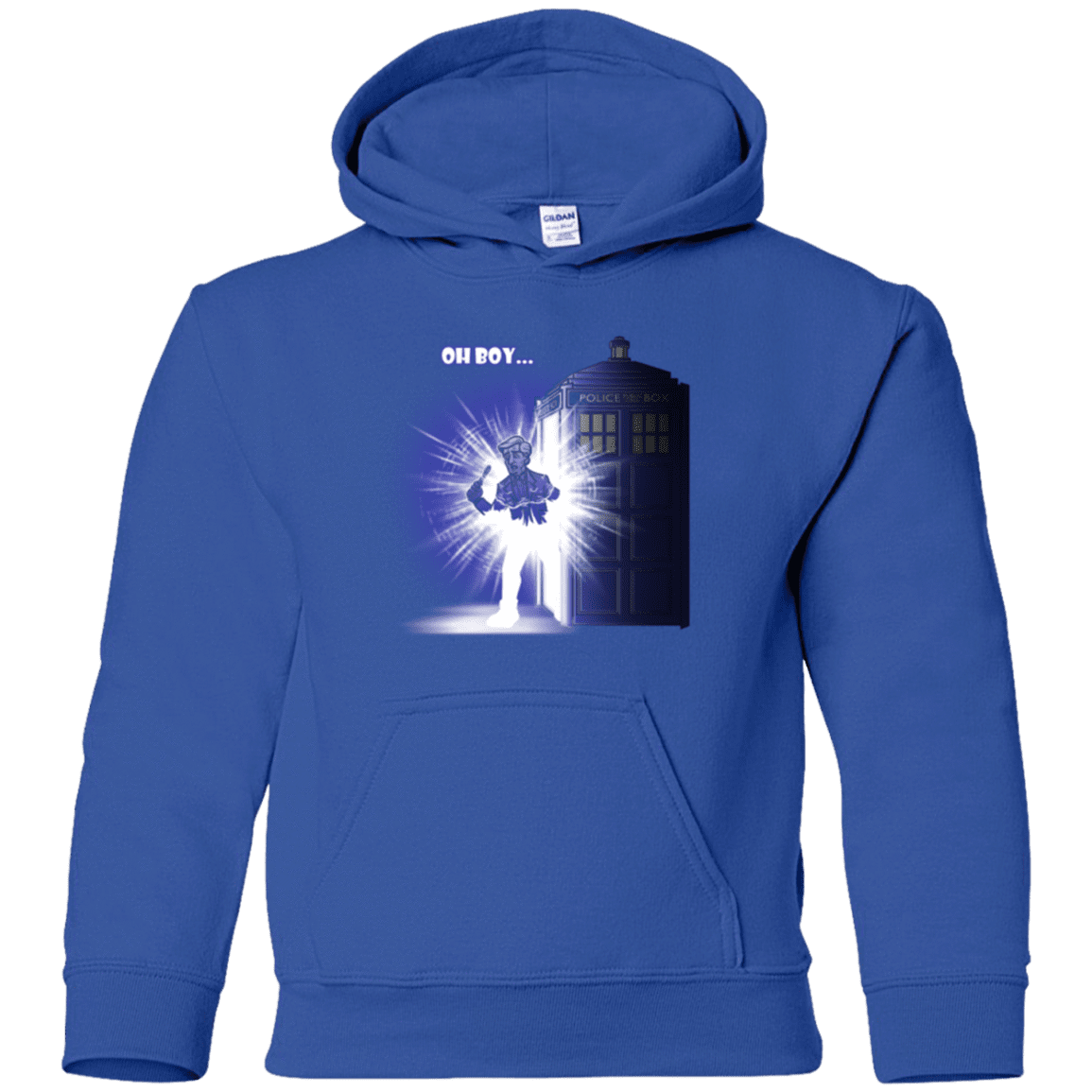 Sweatshirts Royal / YS Who is Doctor Beckett Youth Hoodie
