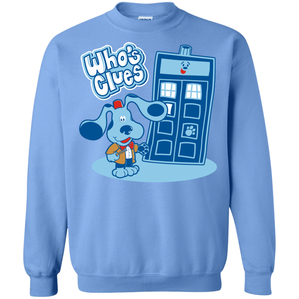 Sweatshirts Carolina Blue / S Who's Clues Crewneck Sweatshirt