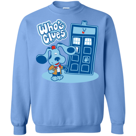 Sweatshirts Carolina Blue / S Who's Clues Crewneck Sweatshirt