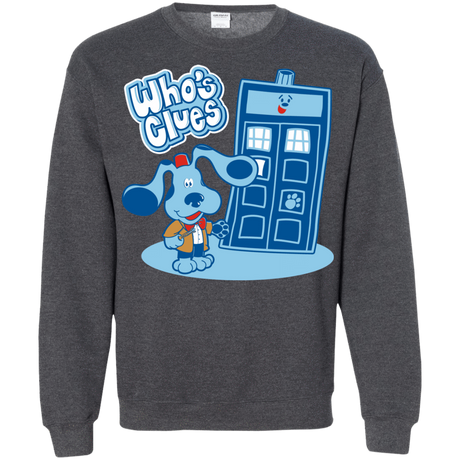 Sweatshirts Dark Heather / S Who's Clues Crewneck Sweatshirt