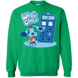 Sweatshirts Irish Green / S Who's Clues Crewneck Sweatshirt