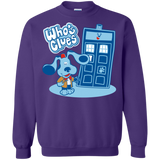 Sweatshirts Purple / S Who's Clues Crewneck Sweatshirt