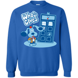 Sweatshirts Royal / S Who's Clues Crewneck Sweatshirt