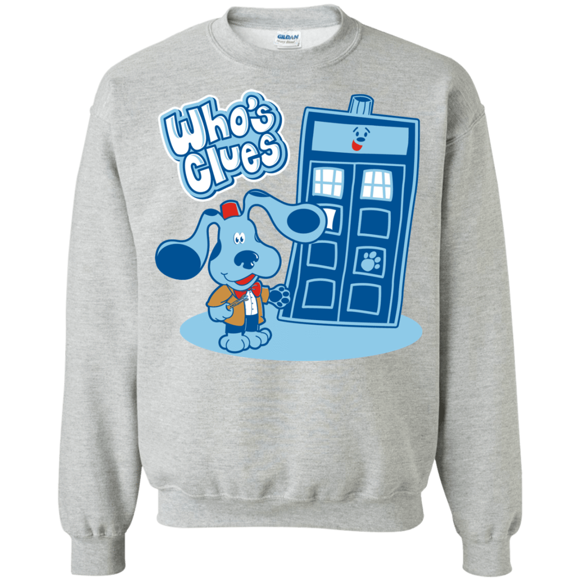 Sweatshirts Sport Grey / S Who's Clues Crewneck Sweatshirt