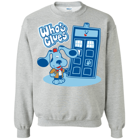 Sweatshirts Sport Grey / S Who's Clues Crewneck Sweatshirt