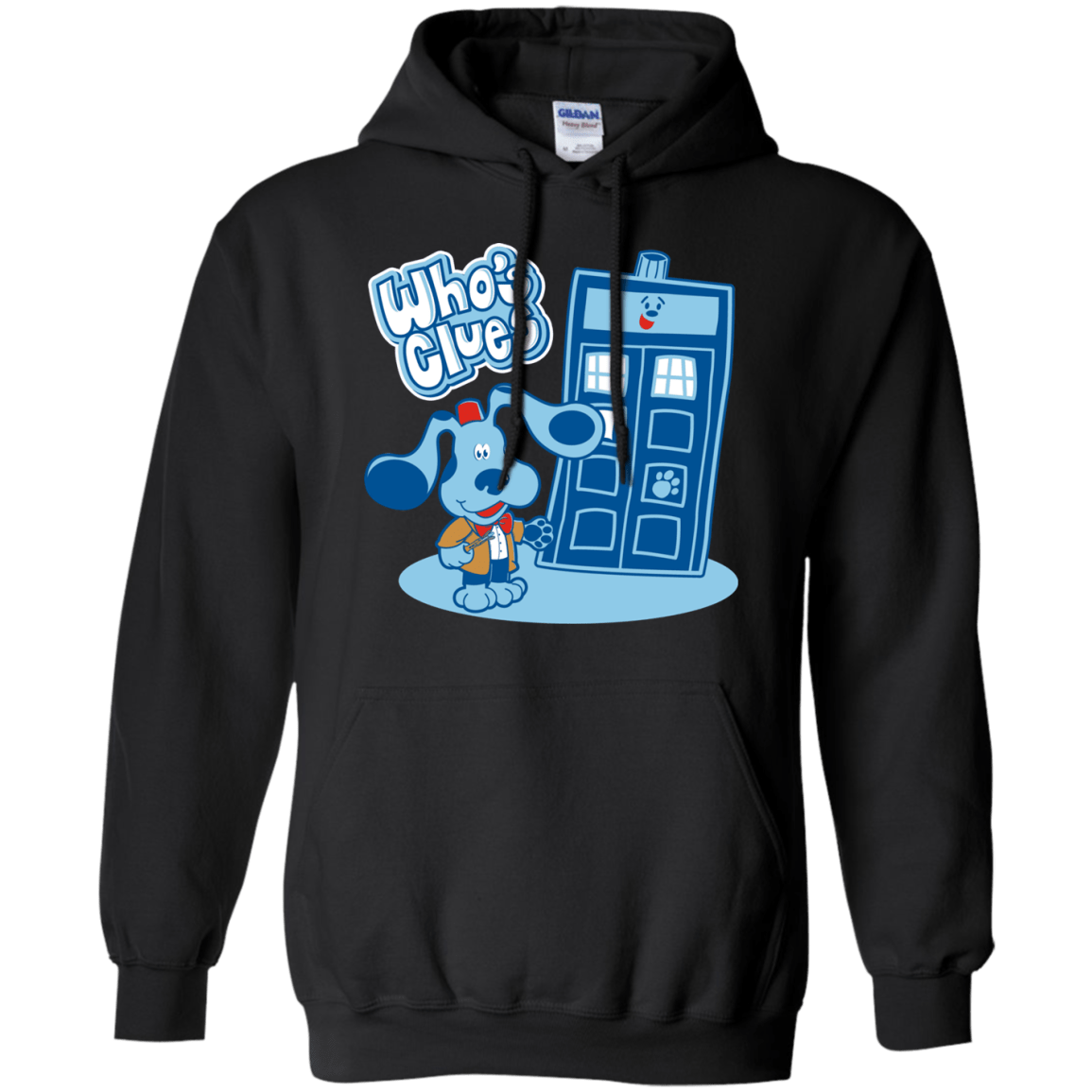Sweatshirts Black / S Who's Clues Pullover Hoodie