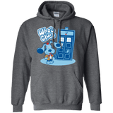Sweatshirts Dark Heather / S Who's Clues Pullover Hoodie