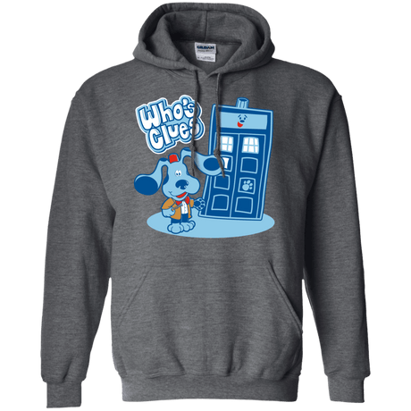 Sweatshirts Dark Heather / S Who's Clues Pullover Hoodie