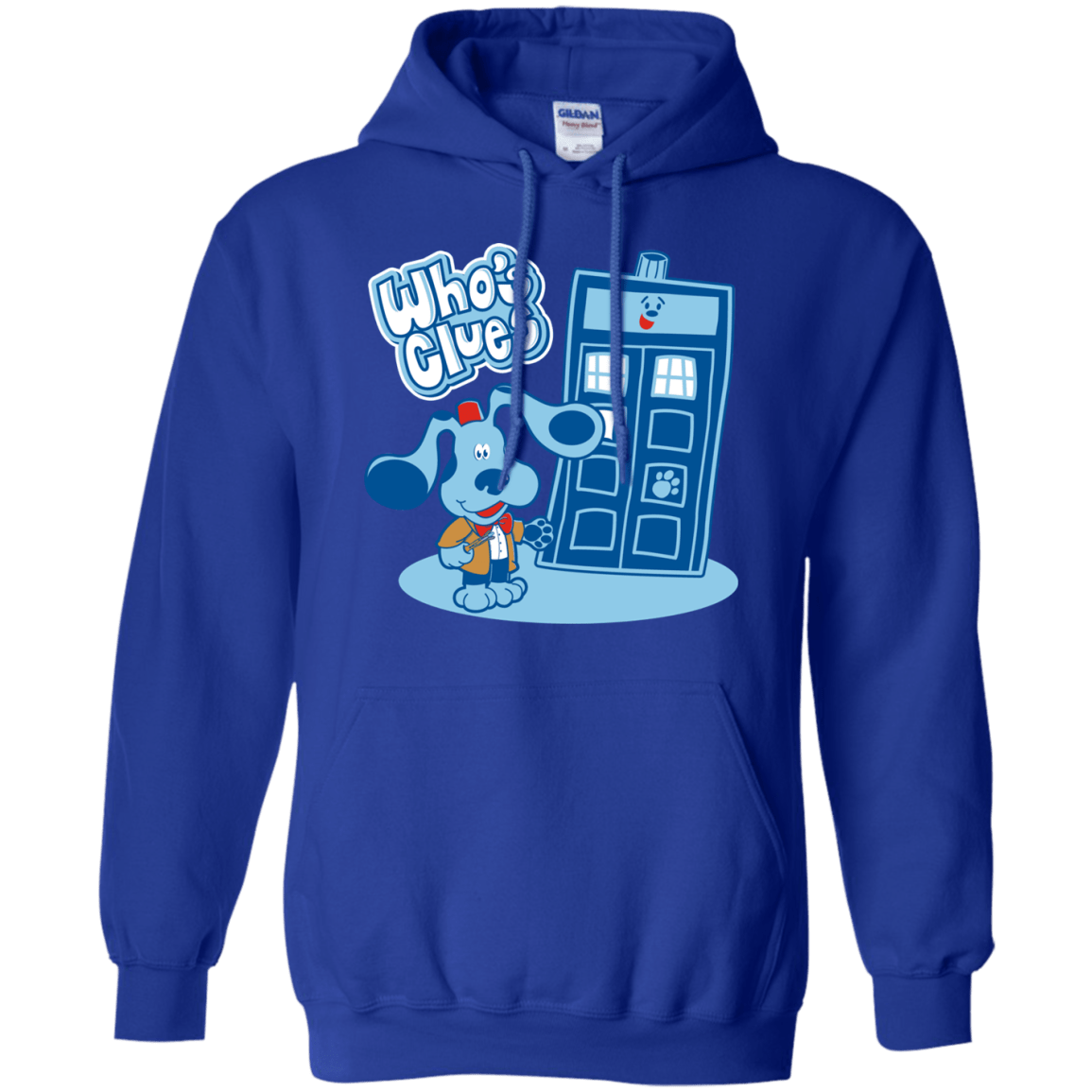 Sweatshirts Royal / S Who's Clues Pullover Hoodie