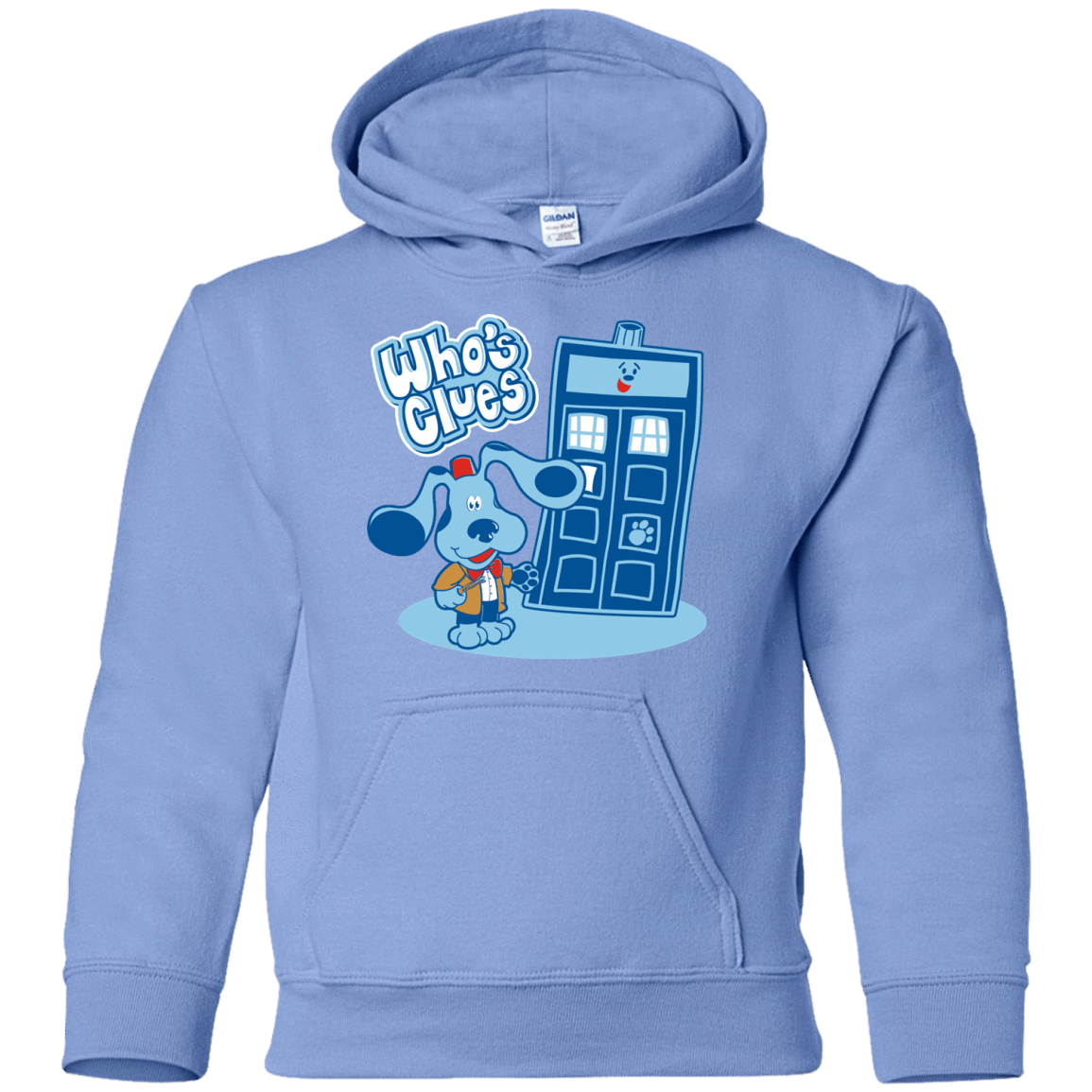 Sweatshirts Carolina Blue / YS Who's Clues Youth Hoodie